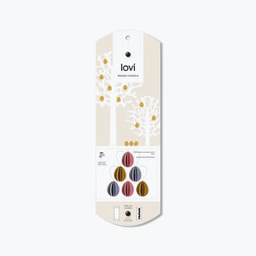 Lovi - Ornament - Eggs (Pillow Box) - 4.5cm - Colour Mix (Pack of 6)