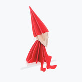 Lovi - Ornament - Elf - 16cm - Bright Red