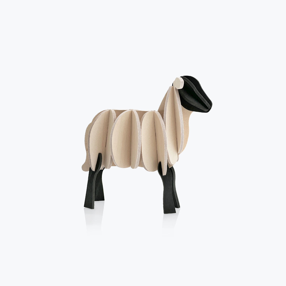 Lovi - Ornament - Lamb - 7cm - Natural Mix