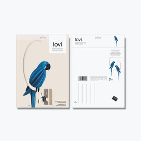 Lovi - Ornament - Parrot - 34cm - Hyacinth Macaw