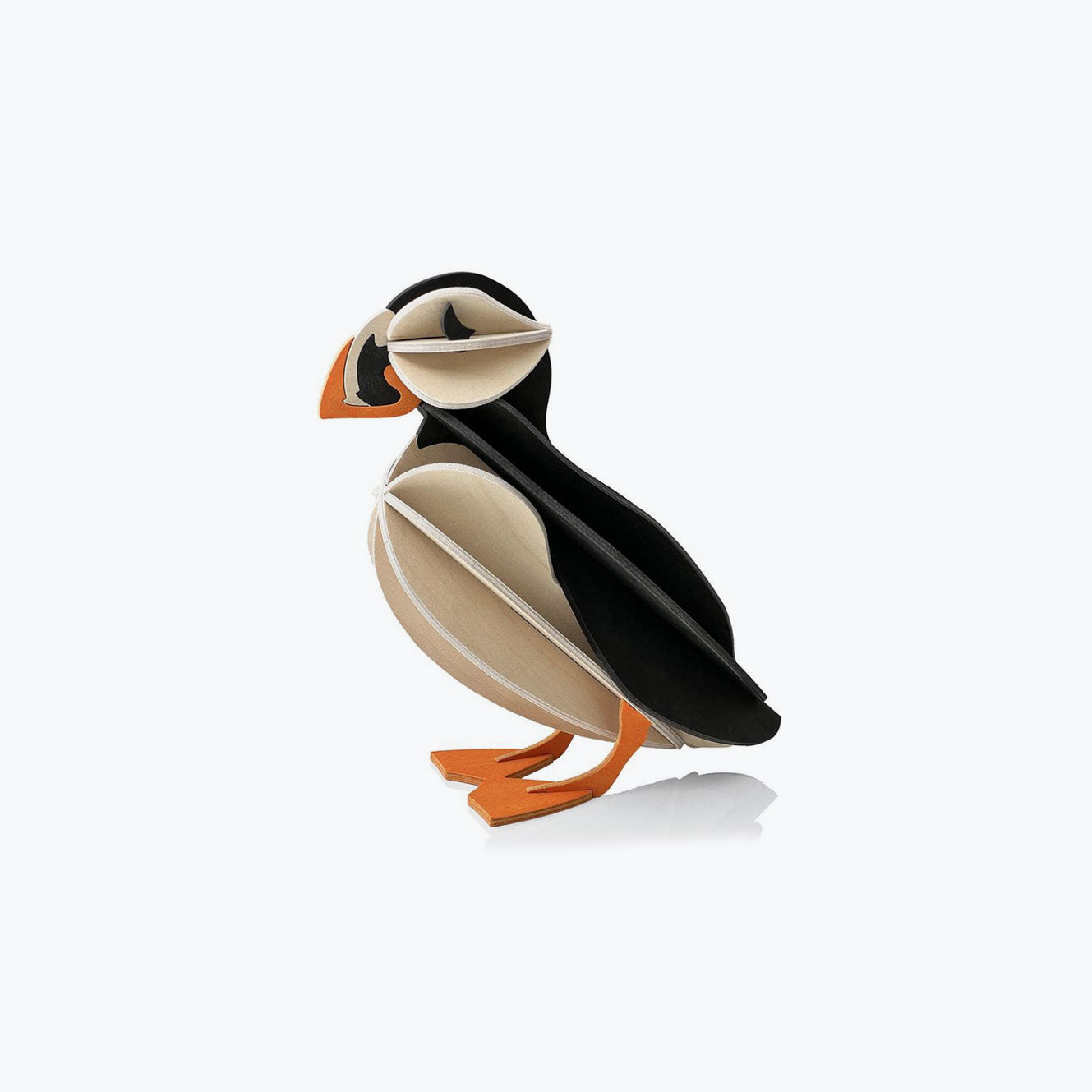 Lovi - Ornament - Puffin - 10cm - Black