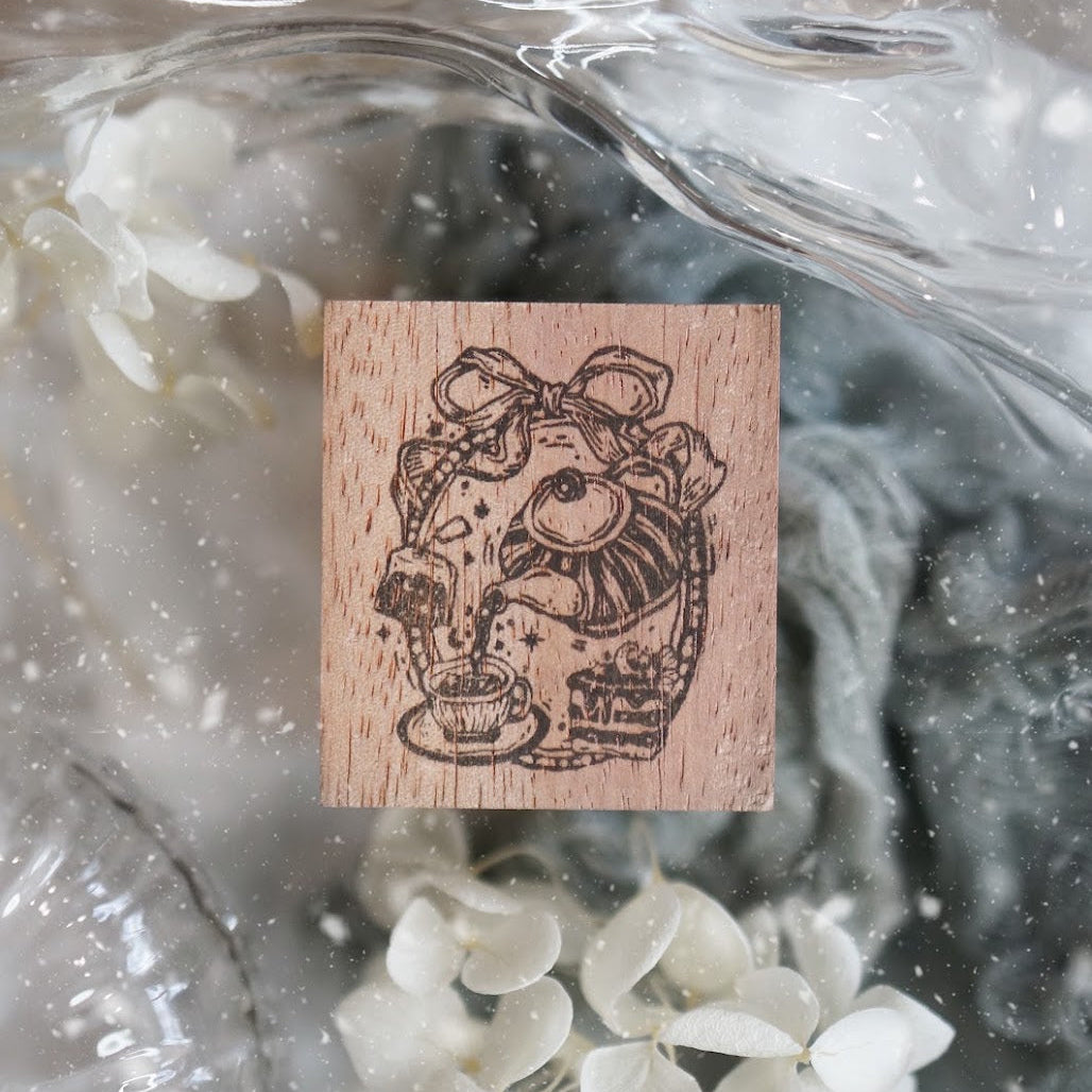 Black Milk Project - Stamp - Notes In The Night - Midnight Tea Party