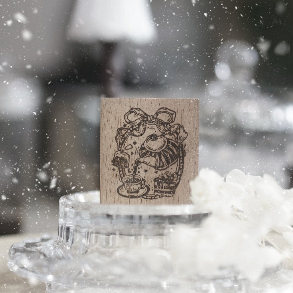 Black Milk Project - Stamp - Notes In The Night - Midnight Tea Party