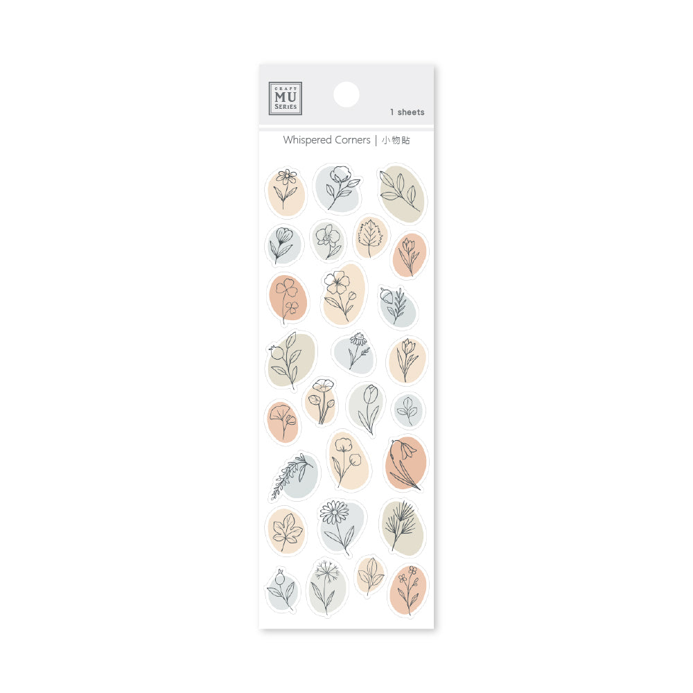 MU Lifestyle - Planner Sticker - Whispered Corners - #02