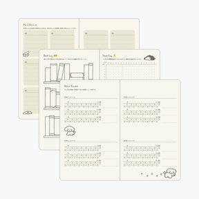 Midori - 2026 Diary - Book Style - B6 - Dogs