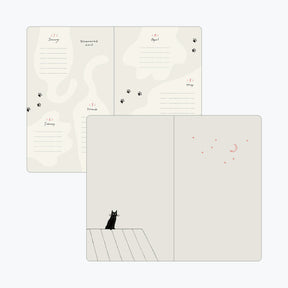 Midori - 2026 Diary - Book Style - B6 - Cats