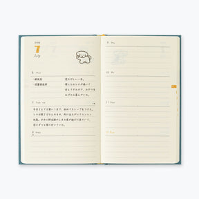 Midori - 2026 Diary - Book Style - B6 - Dogs