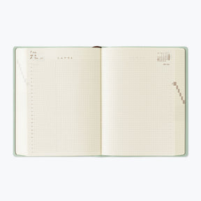 Midori - 2026 Diary - Hibino - A6 - Blue-Green