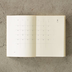 Midori - 2026 Diary - MD 1Day 1Page - A5