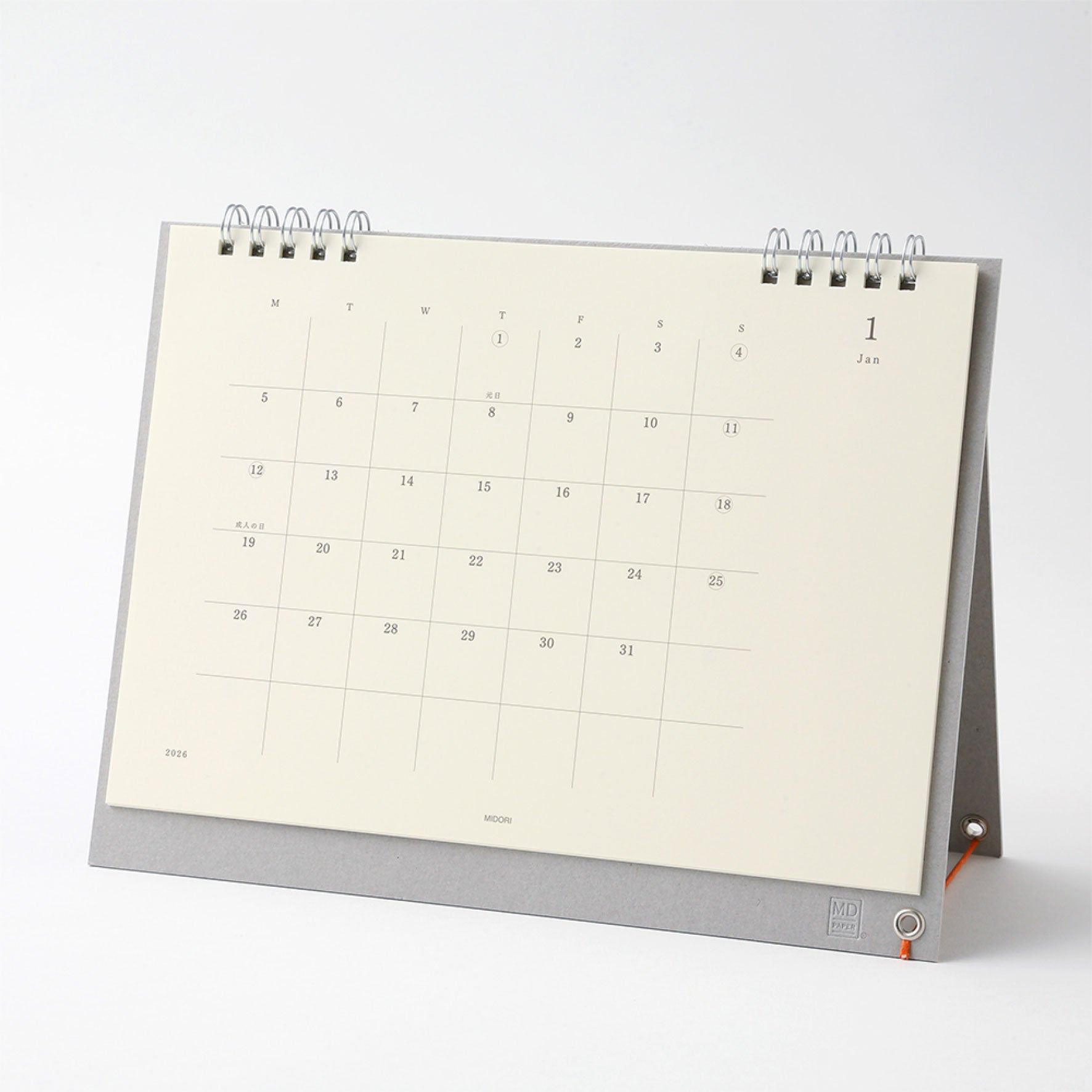 Midori - 2026 Calendar - MD Single