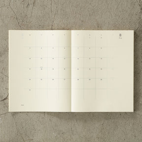 Midori - 2026 Diary - MD Notebook - A4 Thin