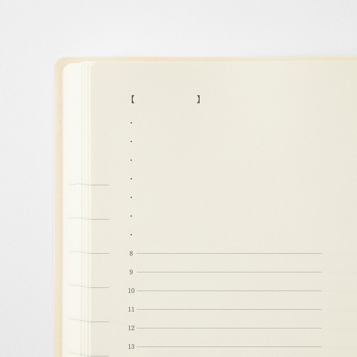 Midori - 2027 Diary - MD 1Day 1Page - A5 Square