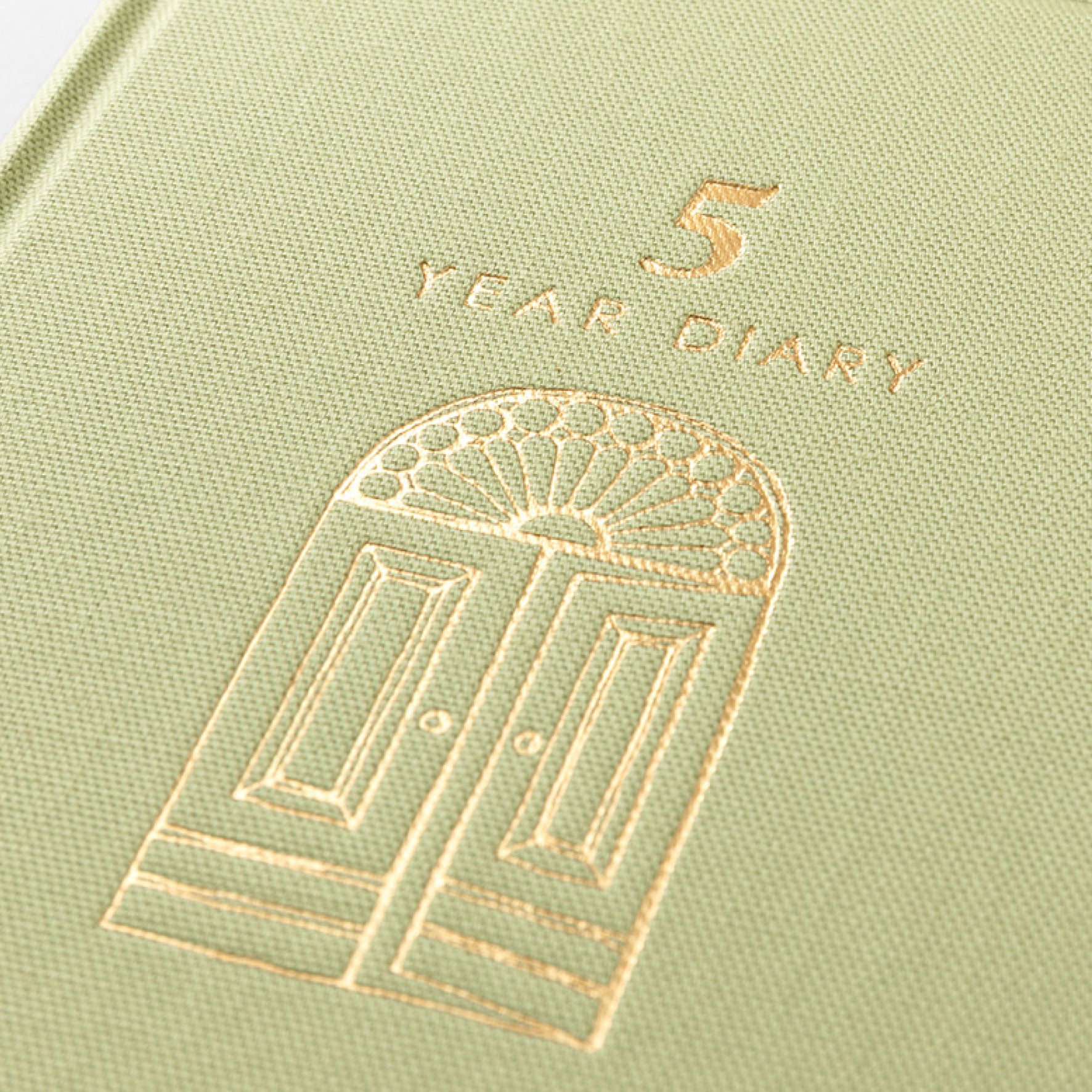 Midori - Daily Journal - Mini - 5 Years - Light Green