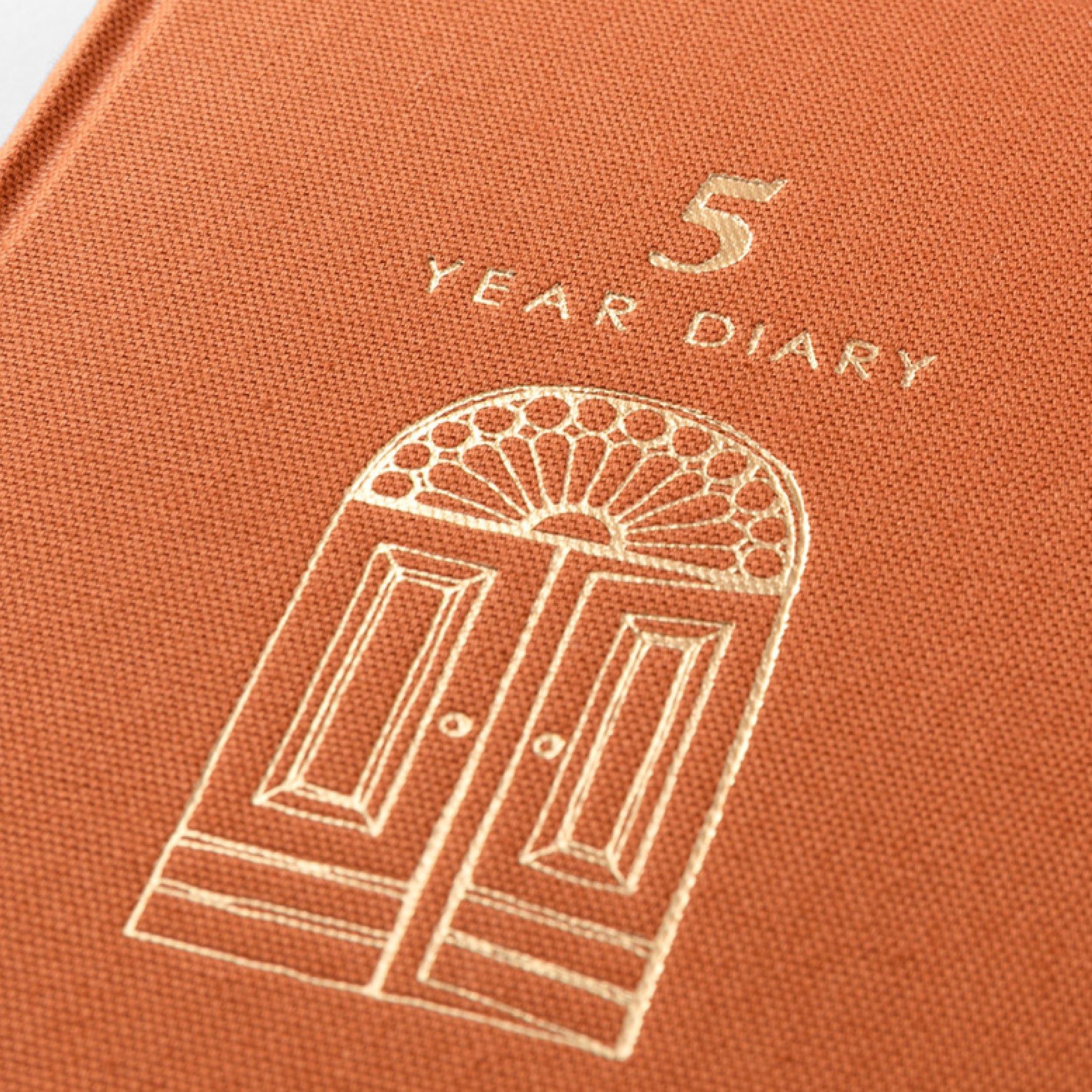 Midori - Daily Journal - Mini - 5 Years - Red