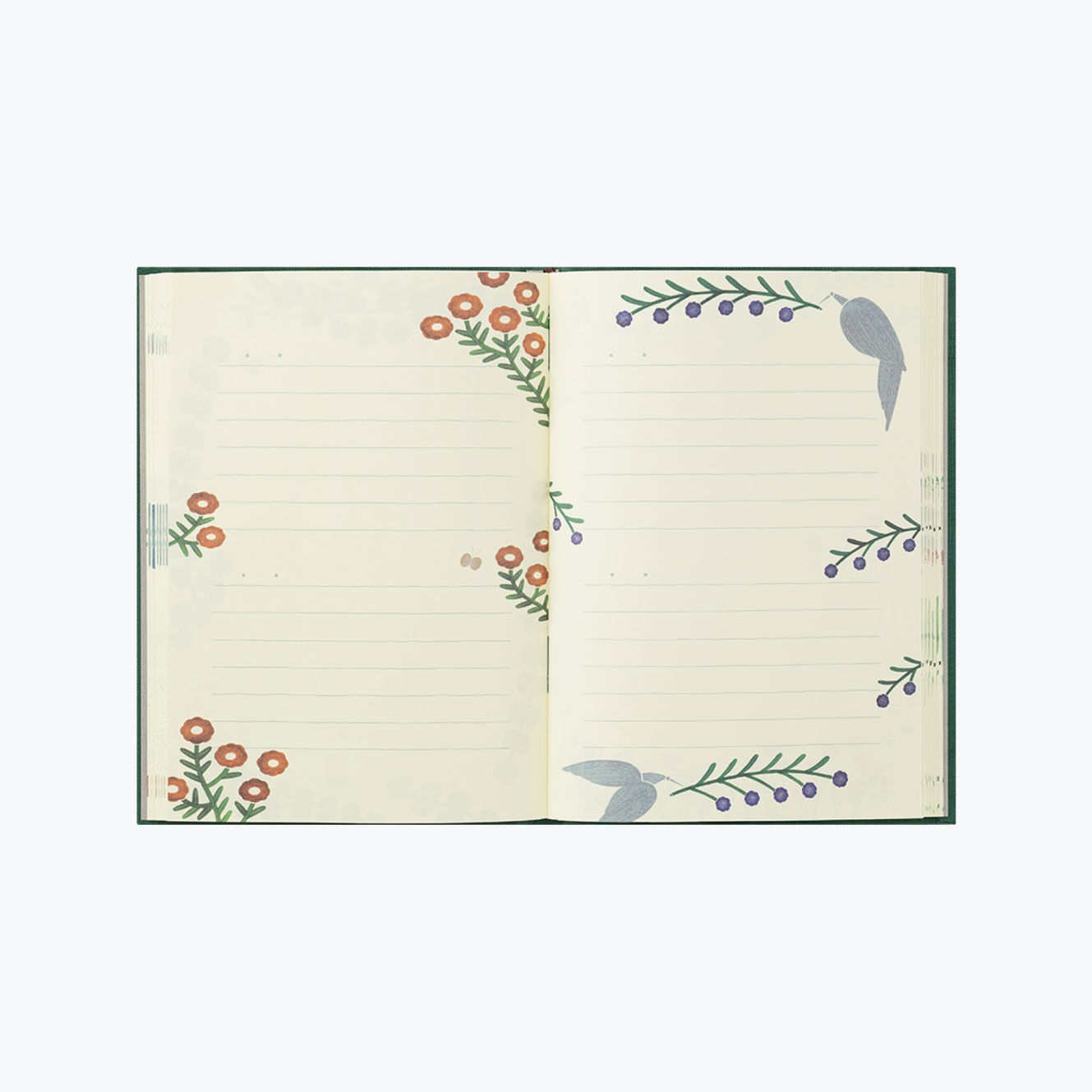 Midori - Journal - Diary - Softcover - Green