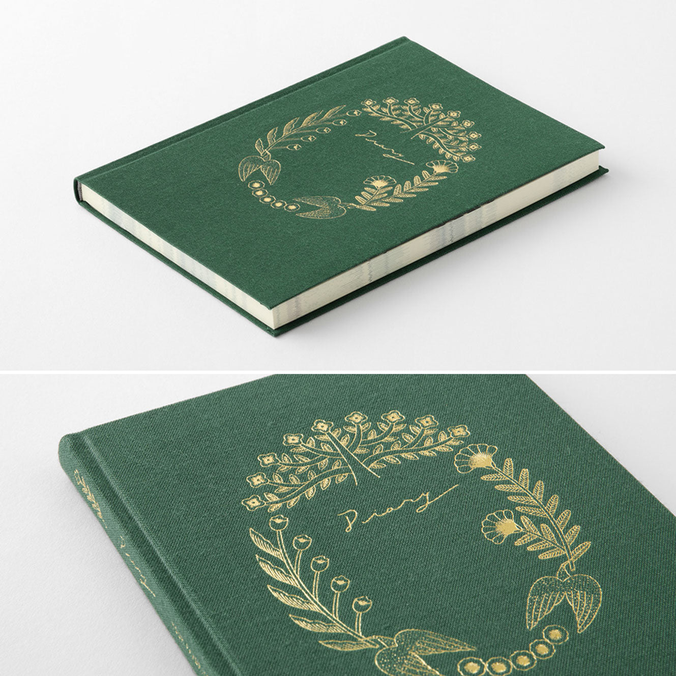 Midori - Journal - Diary - Softcover - Green