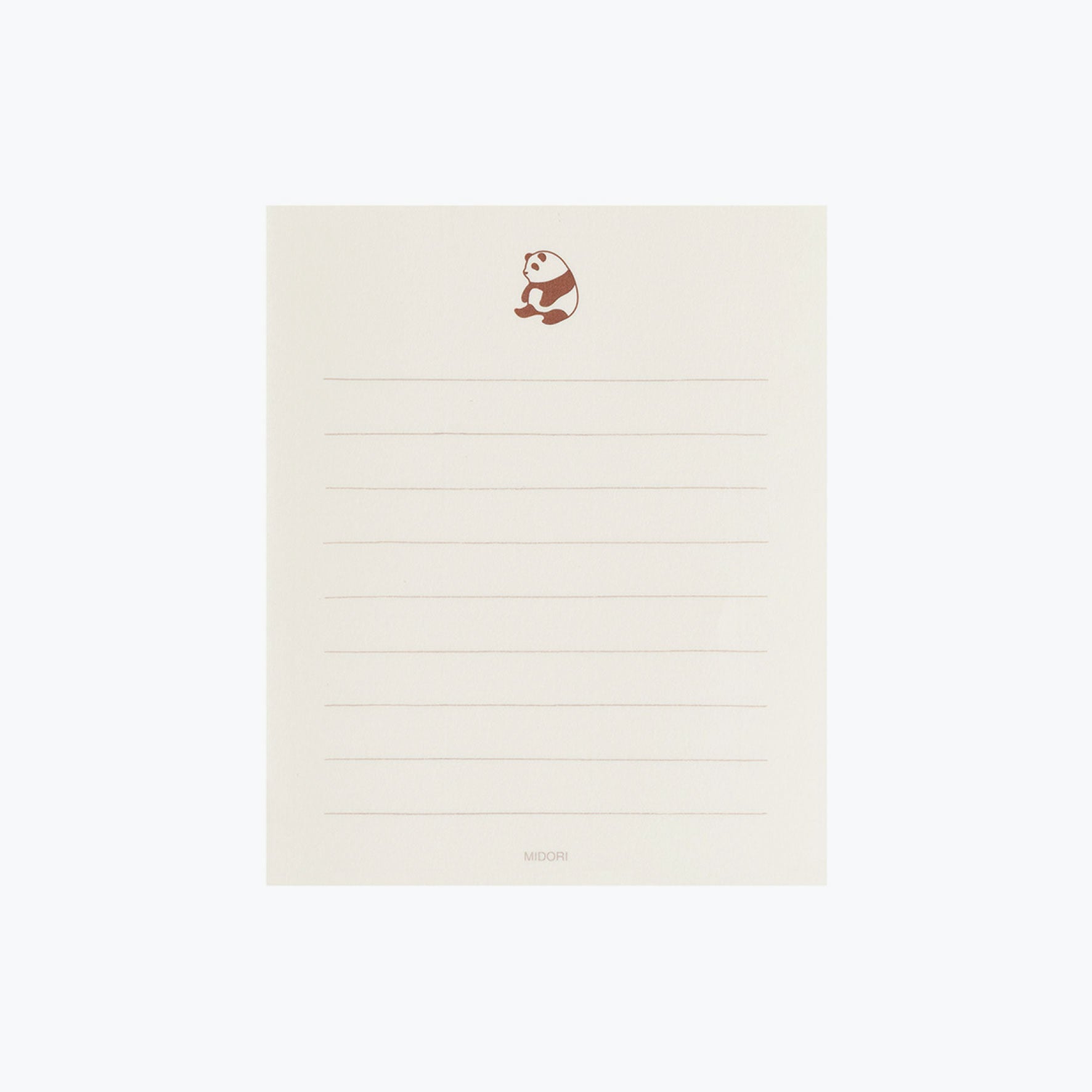 Midori - Letter Set - Animals (Mini) - Panda