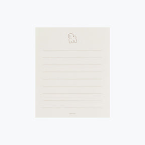 Midori - Letter Set - Animals (Mini) - Bichon Frisé