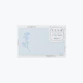 Midori - Card Set - Hanairo Washi - Blue