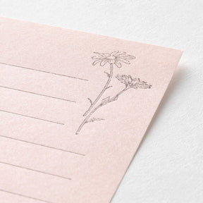 Midori - Letter Set - Hanairo Washi - Pink