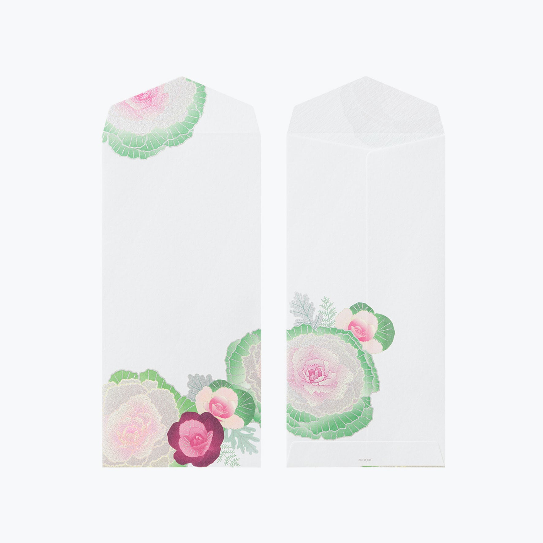 Midori - Letter Set - Kami - Flowering Kale Wreath