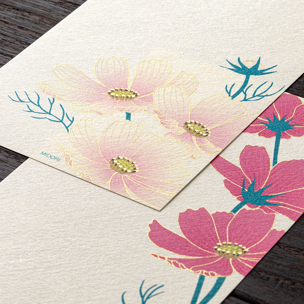 Midori - Letter Pad - Kami - Silk-Printing Cosmos