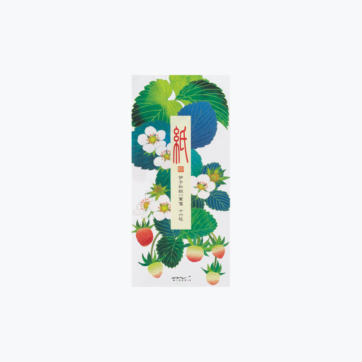 Midori - Letter Pad - Kami - Strawberry