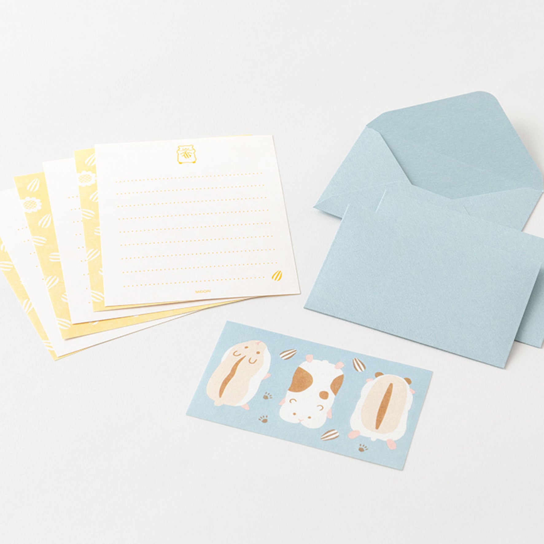 Midori - Letter Set - Mini - Hungry Hamster