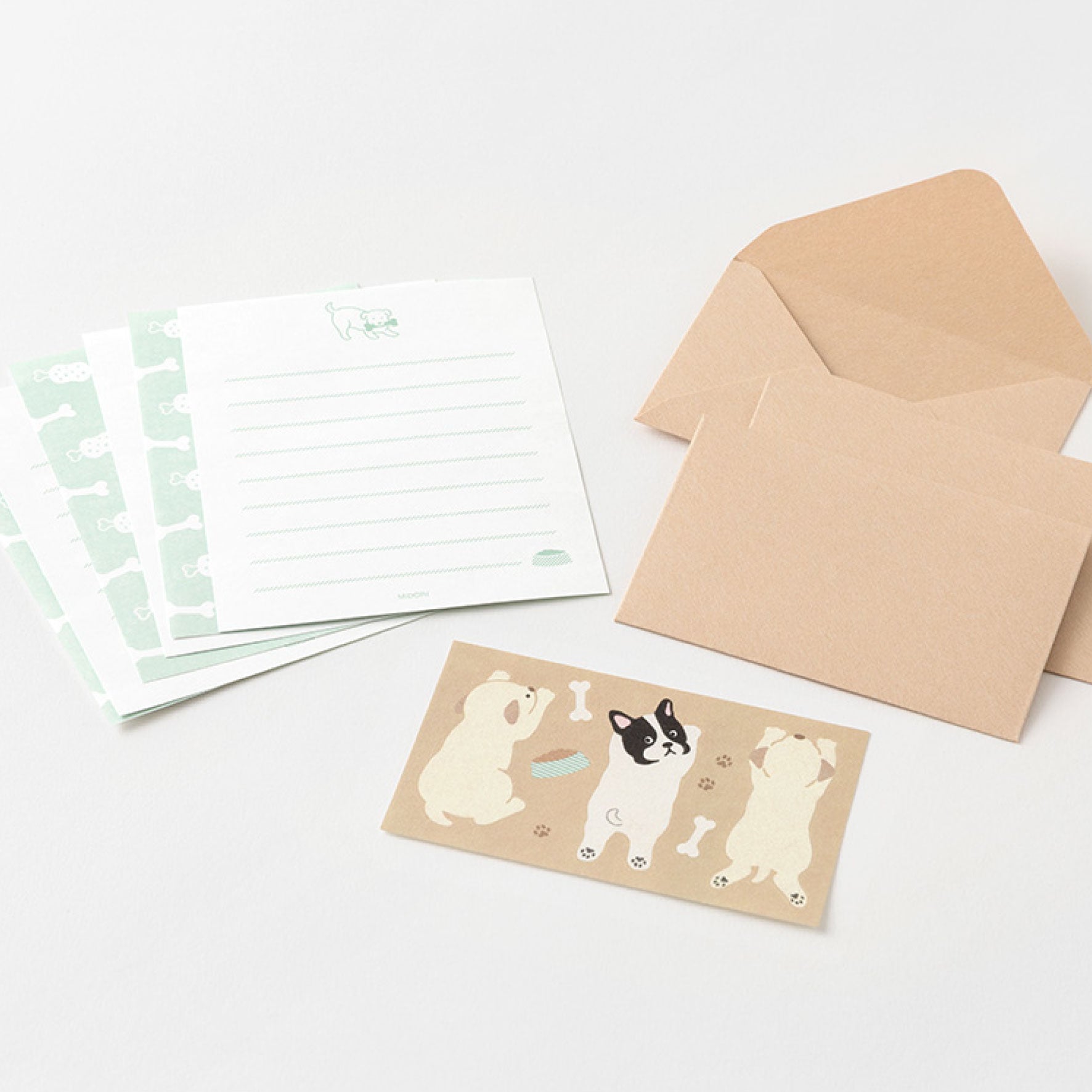 Midori - Letter Set - Mini - Hungry Dog