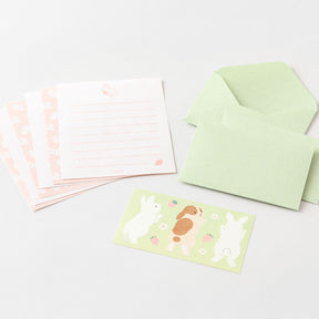 Midori - Letter Set - Mini - Hungry Rabbit