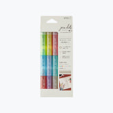 Box of Midori Join Dots markers in light colours 
