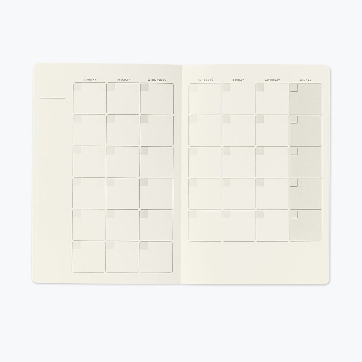 Midori - Notebook - Yuru Log - B6 - Free Diary Monthly