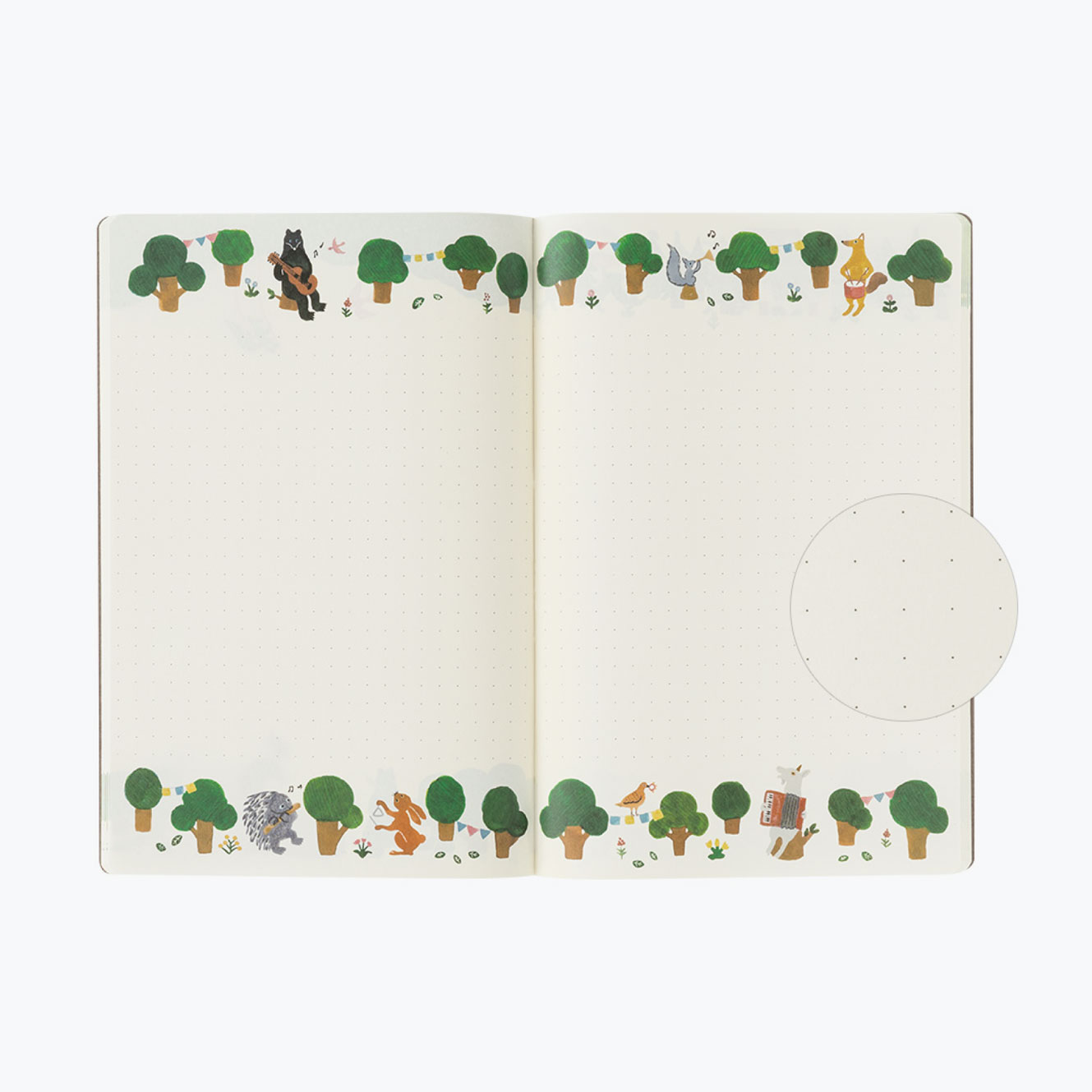 Midori - Notebook - Yuru Log - B6 - Forest Animals