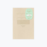Midori - Notebook - Yuru Log - B6 - Free Diary Monthly - Beige