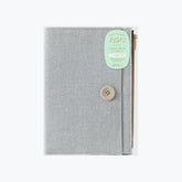 Midori - Notebook Cover - Yuru Log - B6 - Cloth Gray