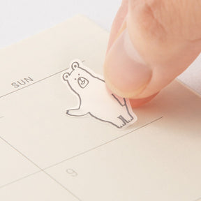 Midori - Planner Sticker - Seal Collection - Forrest Animals Sketch