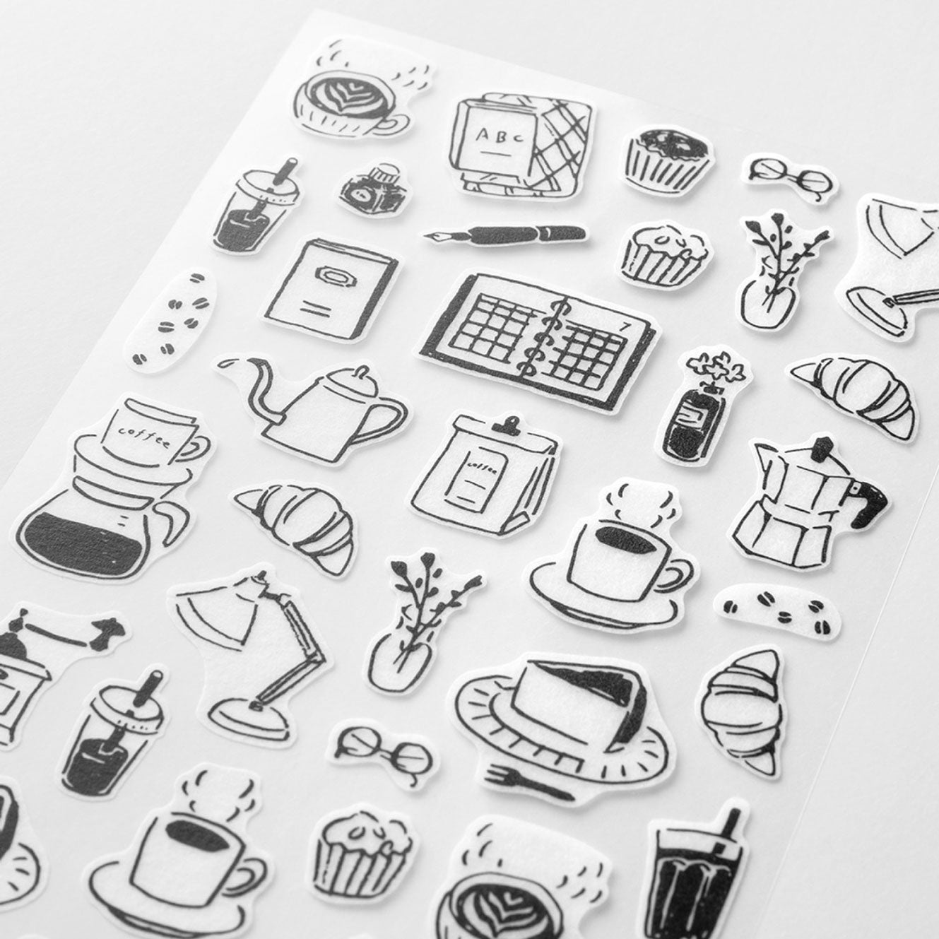 Midori - Planner Sticker - Sticker Collection - Cafe