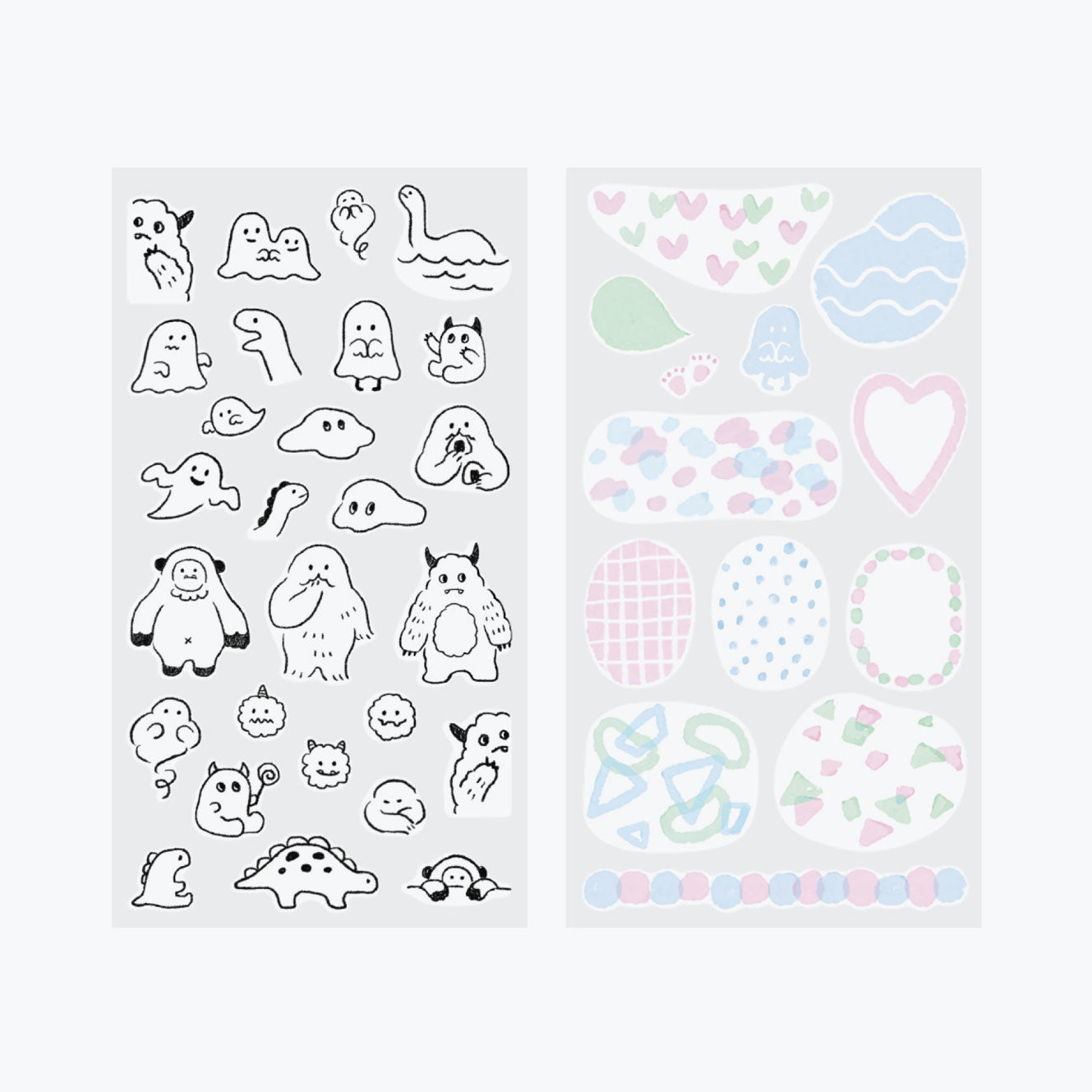 Midori - Planner Sticker - Sticker Collection - Monsters