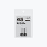 Pack of midori black ink refill for the paintable stamps
