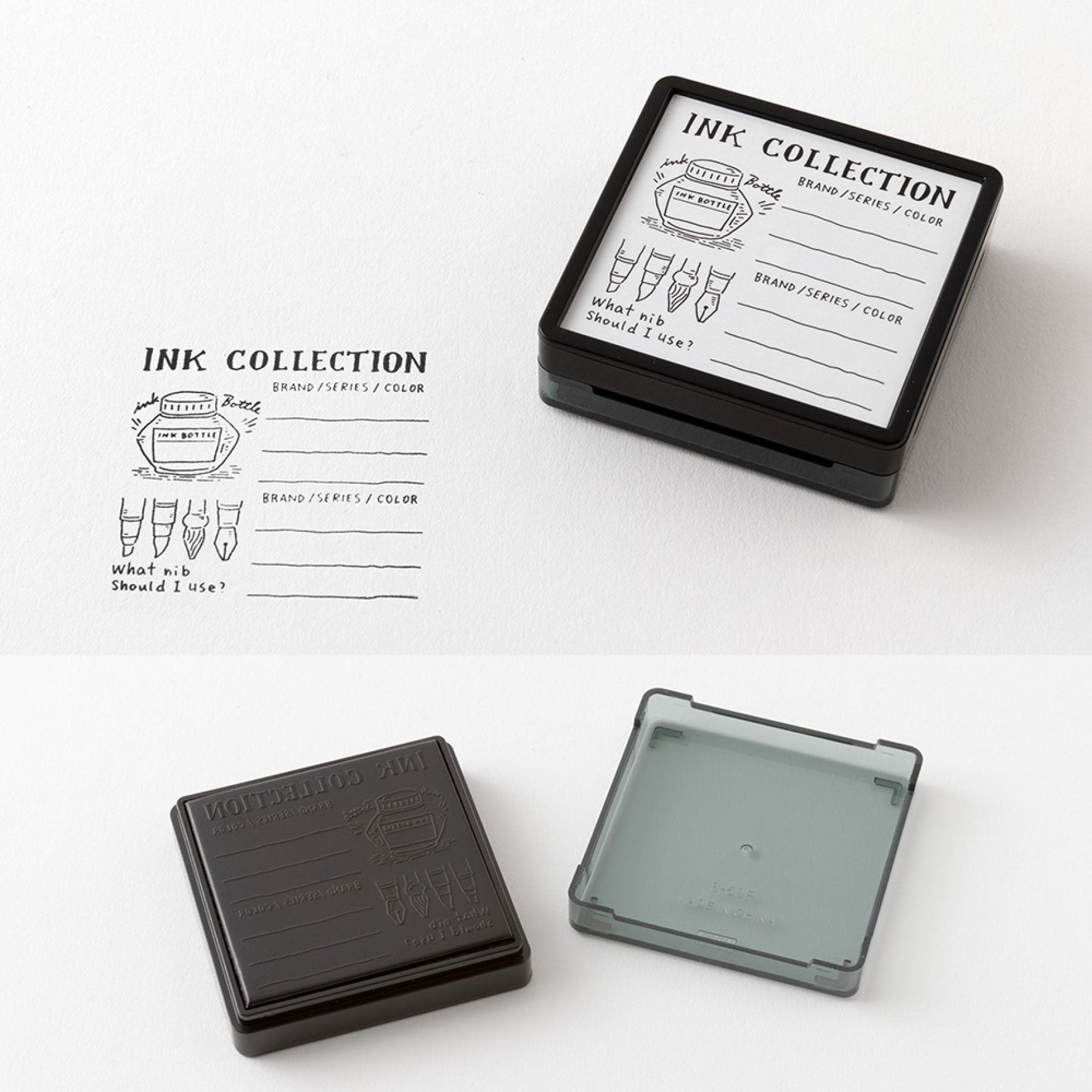 Midori - Stamp - Self-Inking - Ink Collection