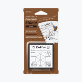 Midori - Stamp - Self-Inking - Coffee