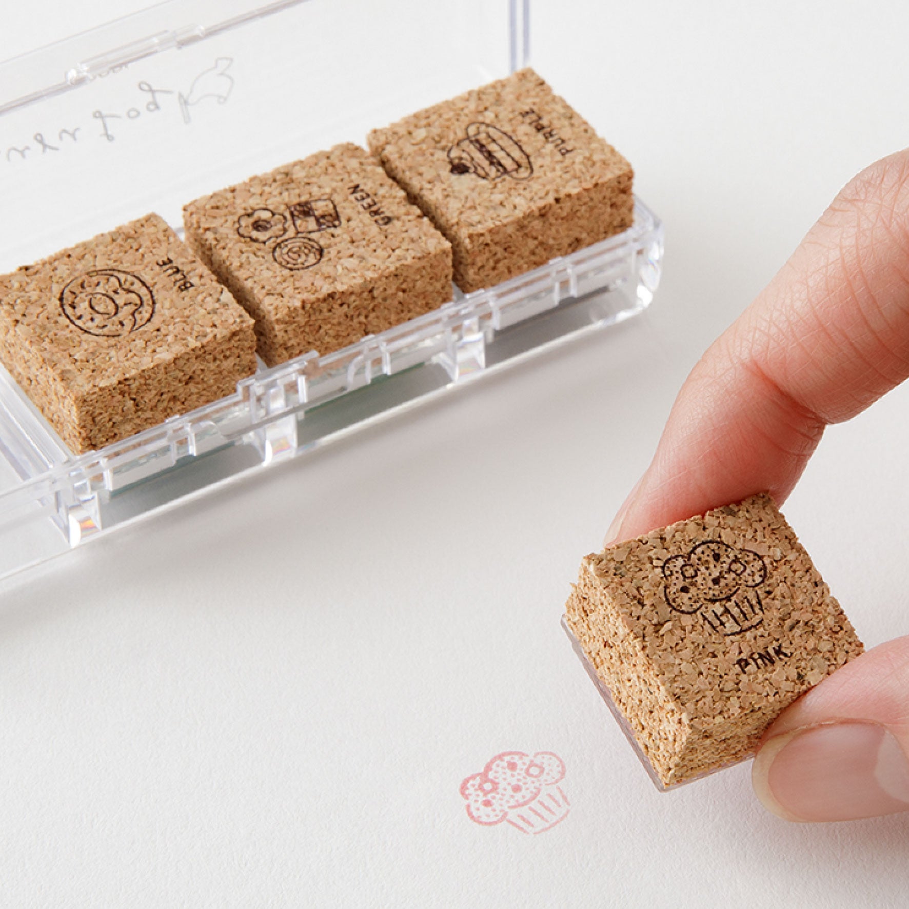 Midori - Stamp - Yuru Log - Pre-Inked - Sweets