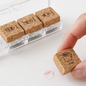 Midori - Stamp - Yuru Log - Pre-Inked - Cafe