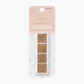 Midori Yuru Log pre-inked stamp with - cats designs