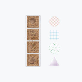 Midori - Stamp - Yuru Log - Pre-Inked - Geometry