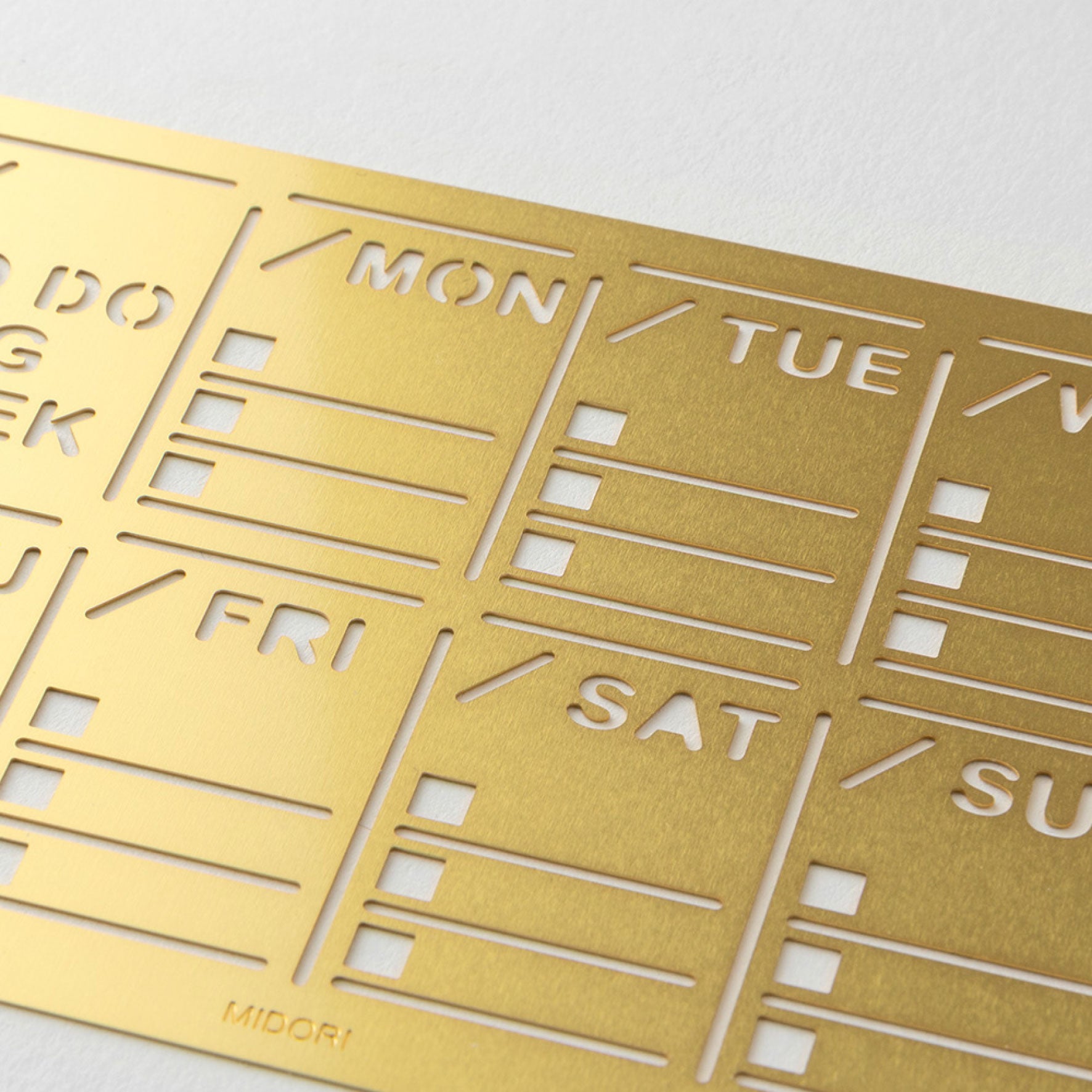 Midori - Diary Template - Weekly Block