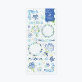 Mind Wave - Planner Sticker - Floria - Blue