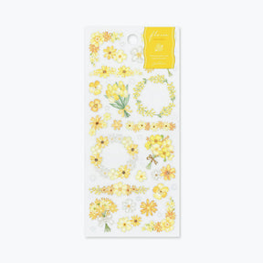 Mind Wave - Planner Sticker - Floria - Yellow