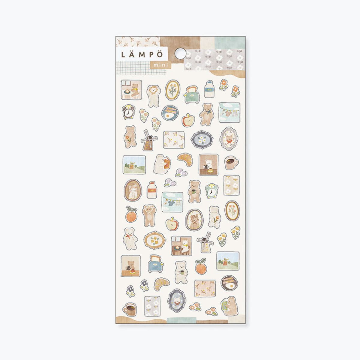 Mind Wave - Planner Sticker - Lämpö - Bear