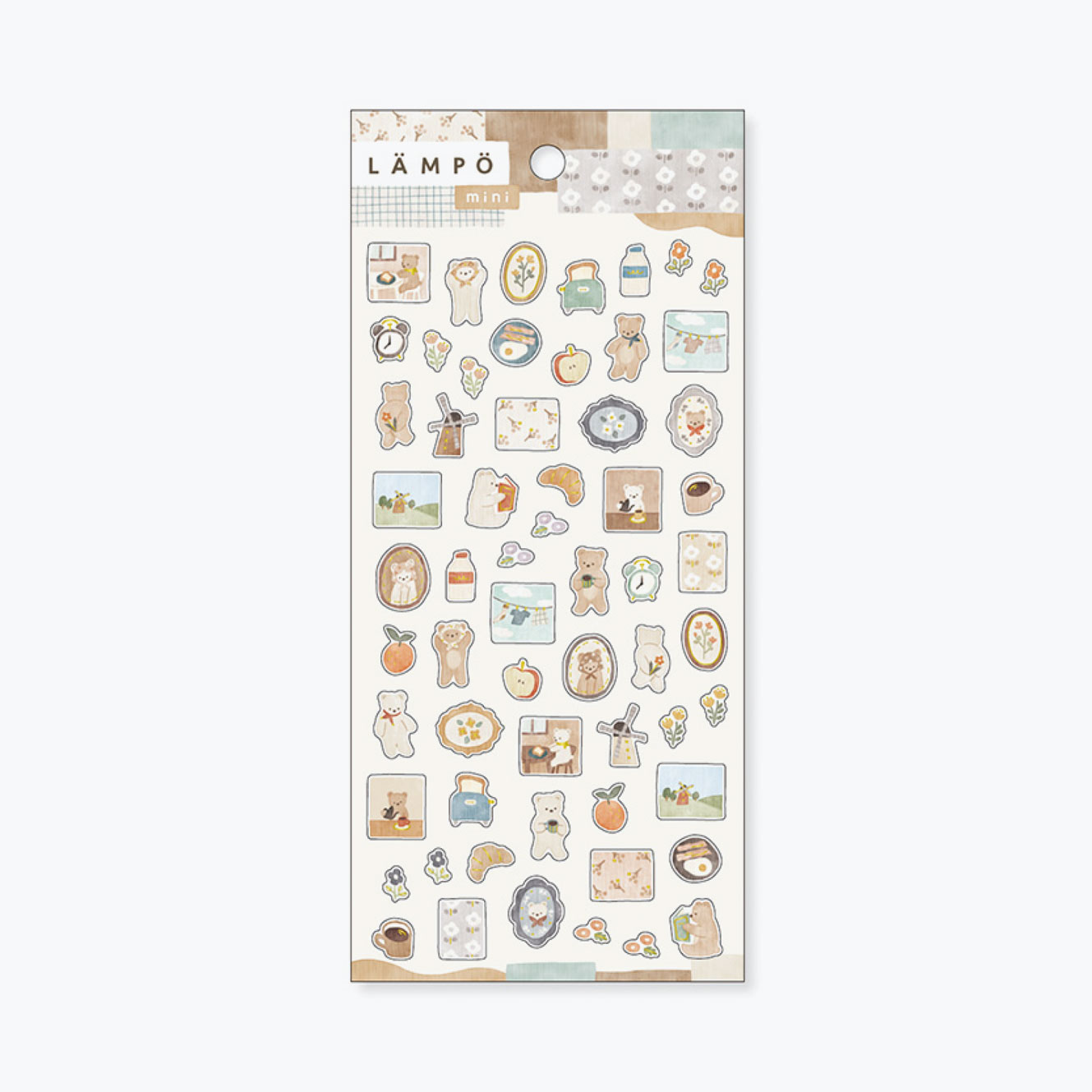 Mind Wave - Planner Sticker - Lämpö - Bear